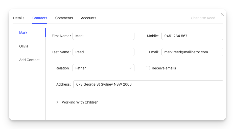 Student Management Dashboard